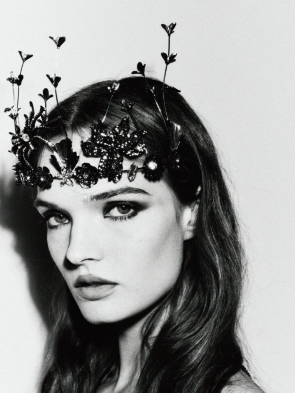 NWT Zara Metal Floral Headband